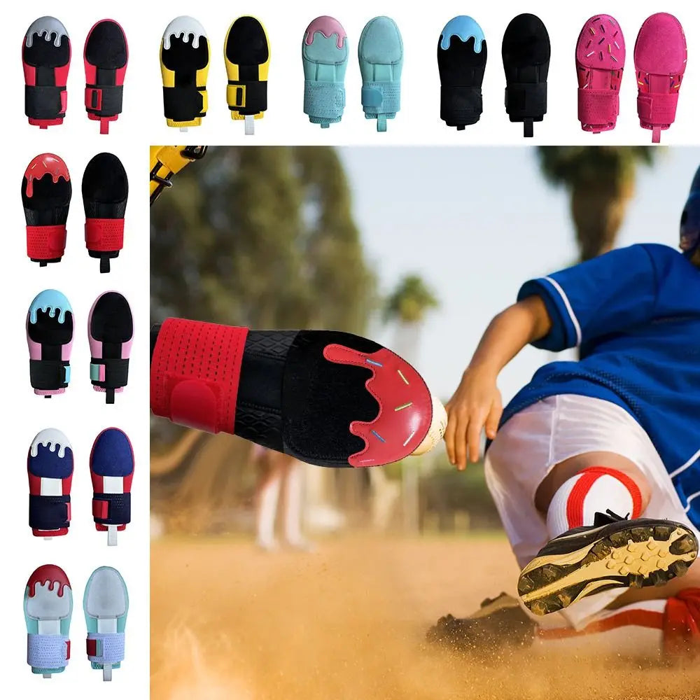 Universal Baseball Sliding Mitt Adjustable Protective Baseball Sliding Glove Easy to Wear Hand Protection Softball Glove