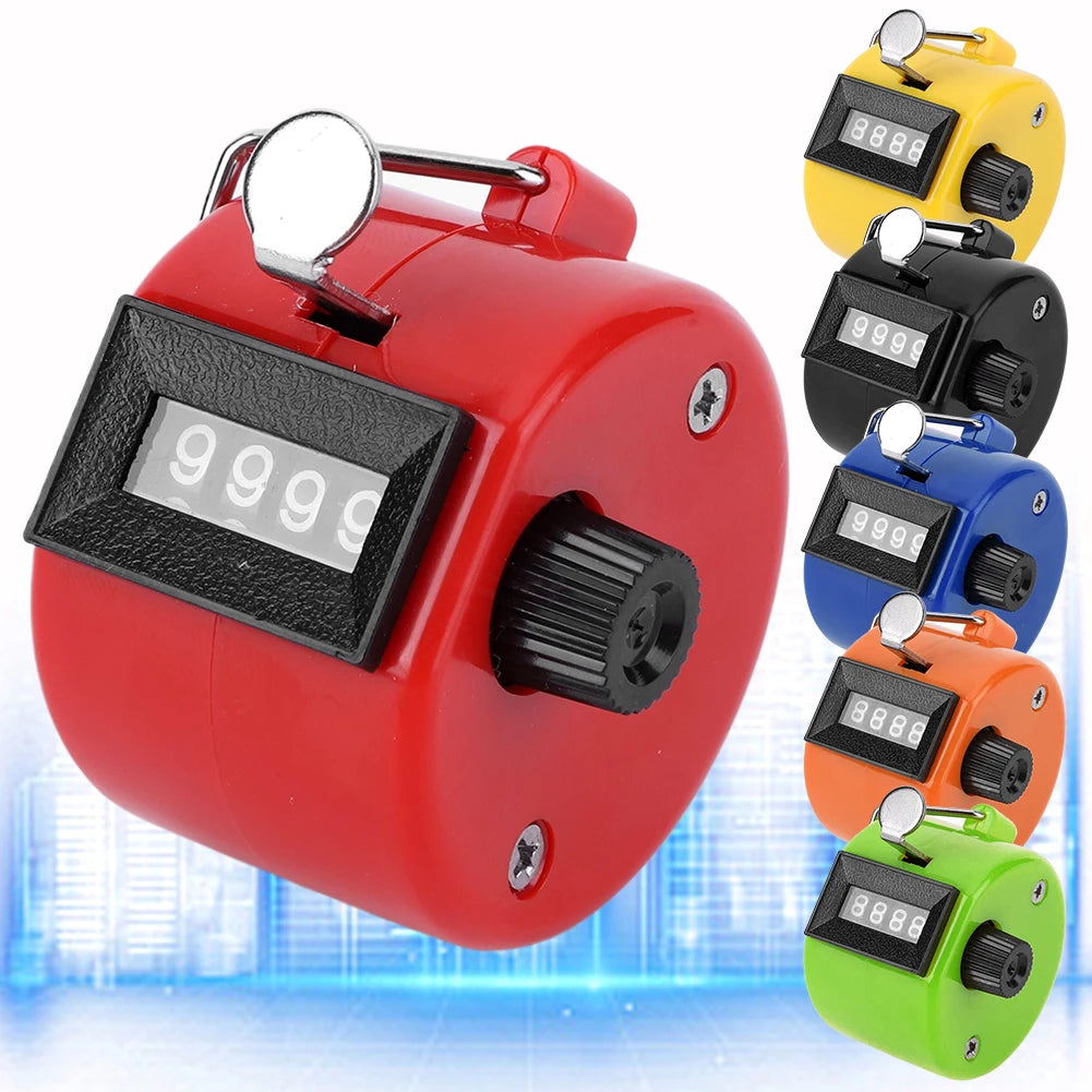 Hand Mechanical Counters Clickers Number Counter Pitch Counter for Counting Knitting Coaching Golf Fishing