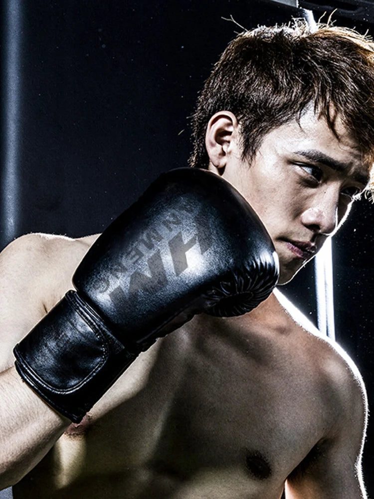 Boxing Gloves Boxing Training Gloves Hook and Loop Closure Punching Bag Gloves Breathable Training Sparring Gloves for Men Women