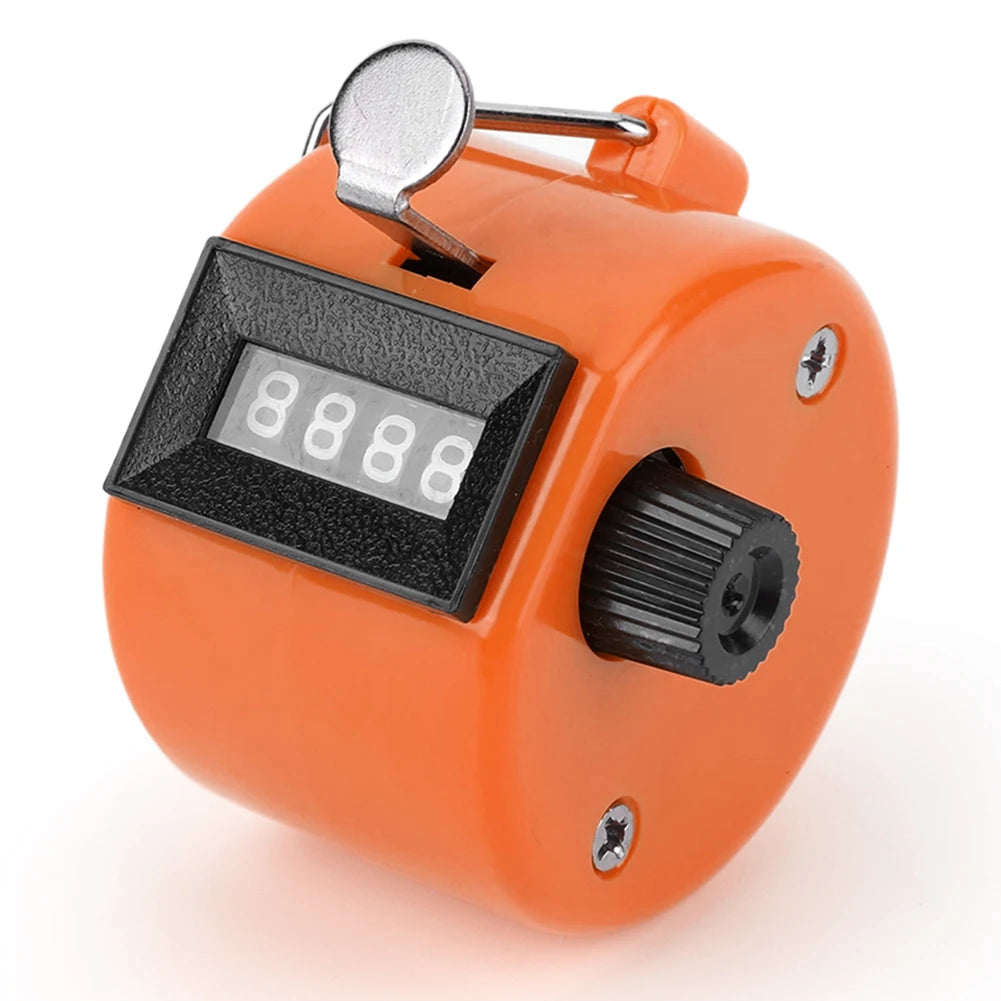 Handheld Tally Counter Hand Mechanical Counters Clickers Pitch Counter for Counting Knitting Coaching Golf Fishing