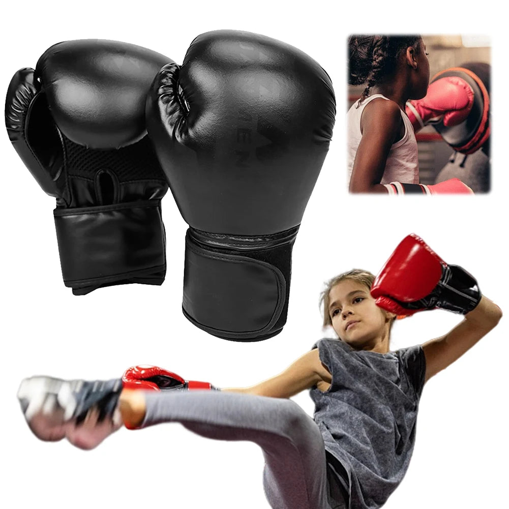 Boxing Gloves Boxing Training Gloves Hook and Loop Closure Punching Bag Gloves Breathable Training Sparring Gloves for Men Women
