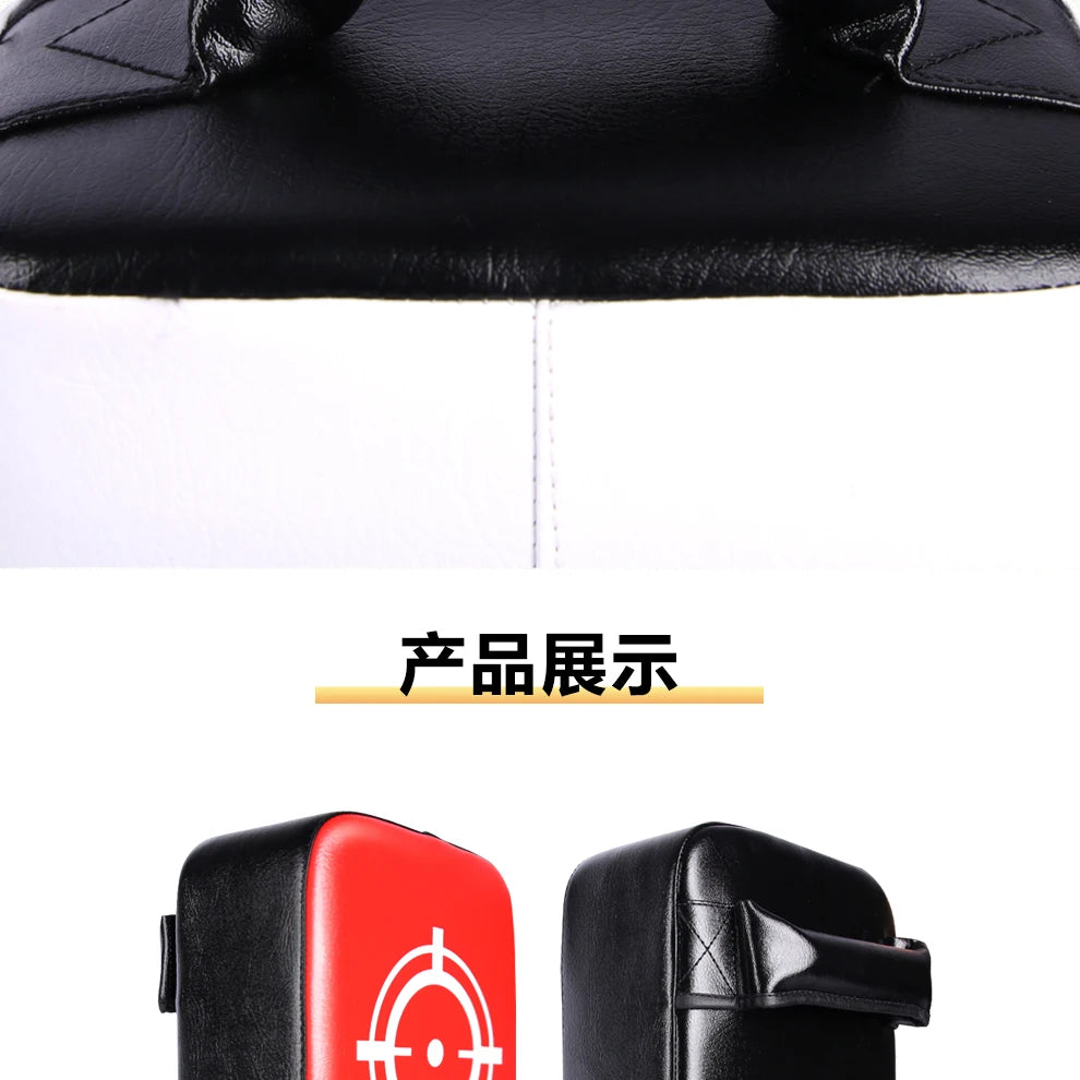 1Pcs Taekwondo Kick Pad PU Muay Thai Pads MMA Karate Kick Pads Kickboxing Training Pads Martial Arts Punching Pads Leather Strik