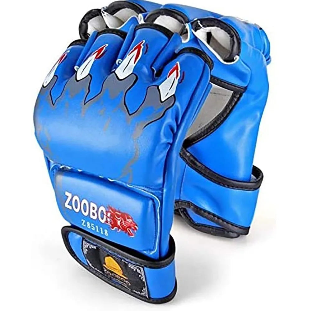 MMA Gloves Half-Finger for Men/Women for UFC Boxing Training Muay Thai Sparring Punching Bag Sanda Professional Fighting Mitts