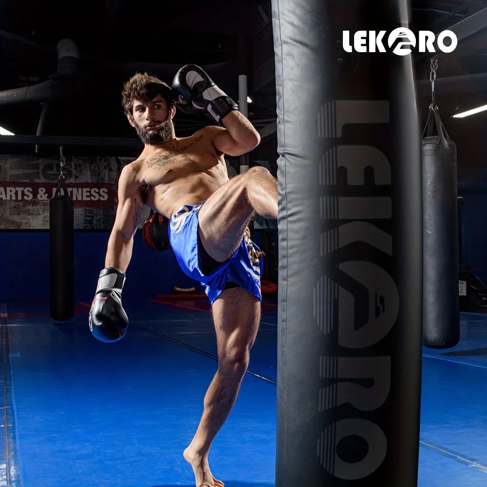 Heavy Duty Hanging Punching Bag (Unfilled) for Boxing, MMA, Kickboxing - Training Punching Bag with Gloves - Gift for Boxing Lov