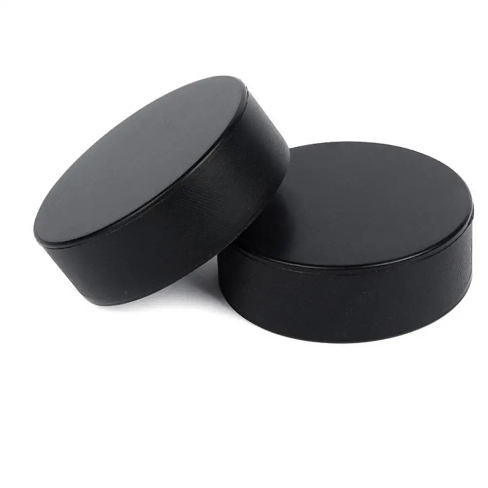 4 Pieces Standard Size Hockey Pucks Smooth Hockey Training Game Pucks Ice Hockey Supplies