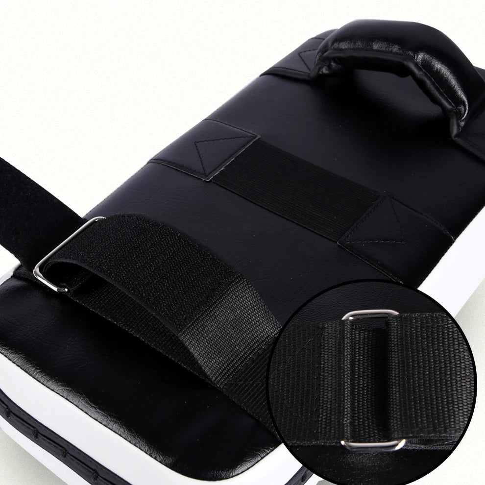 1Pcs Taekwondo Kick Pad PU Muay Thai Pads MMA Karate Kick Pads Kickboxing Training Pads Martial Arts Punching Pads Leather Strik