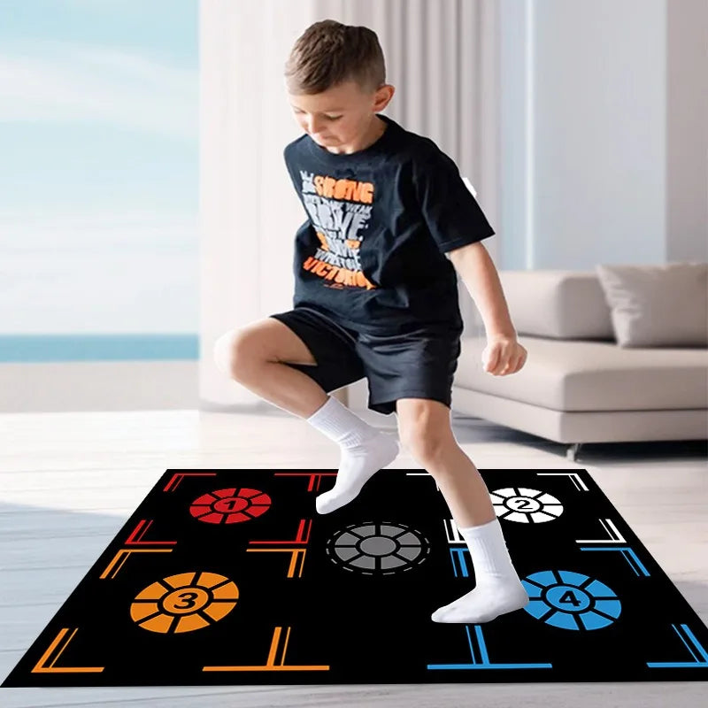 Basketball Training Mat Anti Slip Noise Reduction Home Kid's Basketball Mat Carpet Training Mat Mini Basketball Training Mat