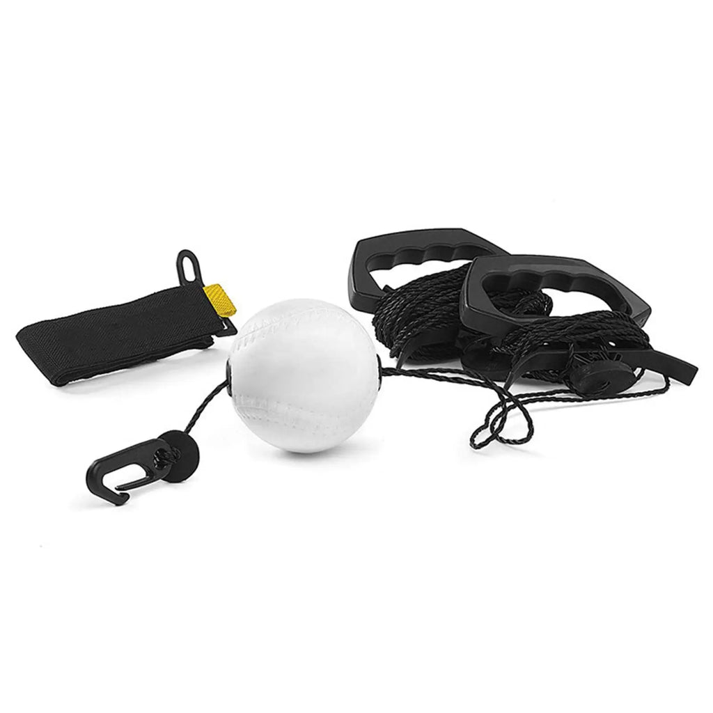 Baseball Batting Trainer Fitness Equipment Hitting Pitching Tool Softball Practice Swing for Improve Power Speeds Exercise Kids