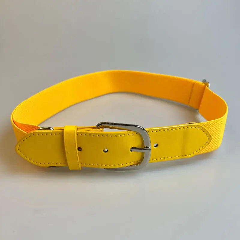 Youth - Durable Baseball Belt Elastic Elastic Tight Men's Club Leisure Elastic Belt Sports Girl Softball Elastic Loose Belt