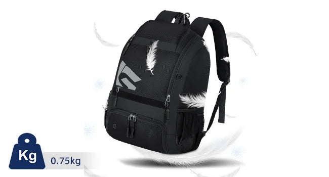 Large capacity Baseball Backpack Outdoor Sport Lightweight Backpack for Baseball Softball Bat Backpack with Shoe Compartment