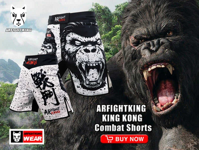 MMA Pants Combat Boxing Shorts for Men Women Fitness Gym Sports Jiu-Jitsu Kickboxing Muay Thai Shorts Crossfit BJJ Fight Wear