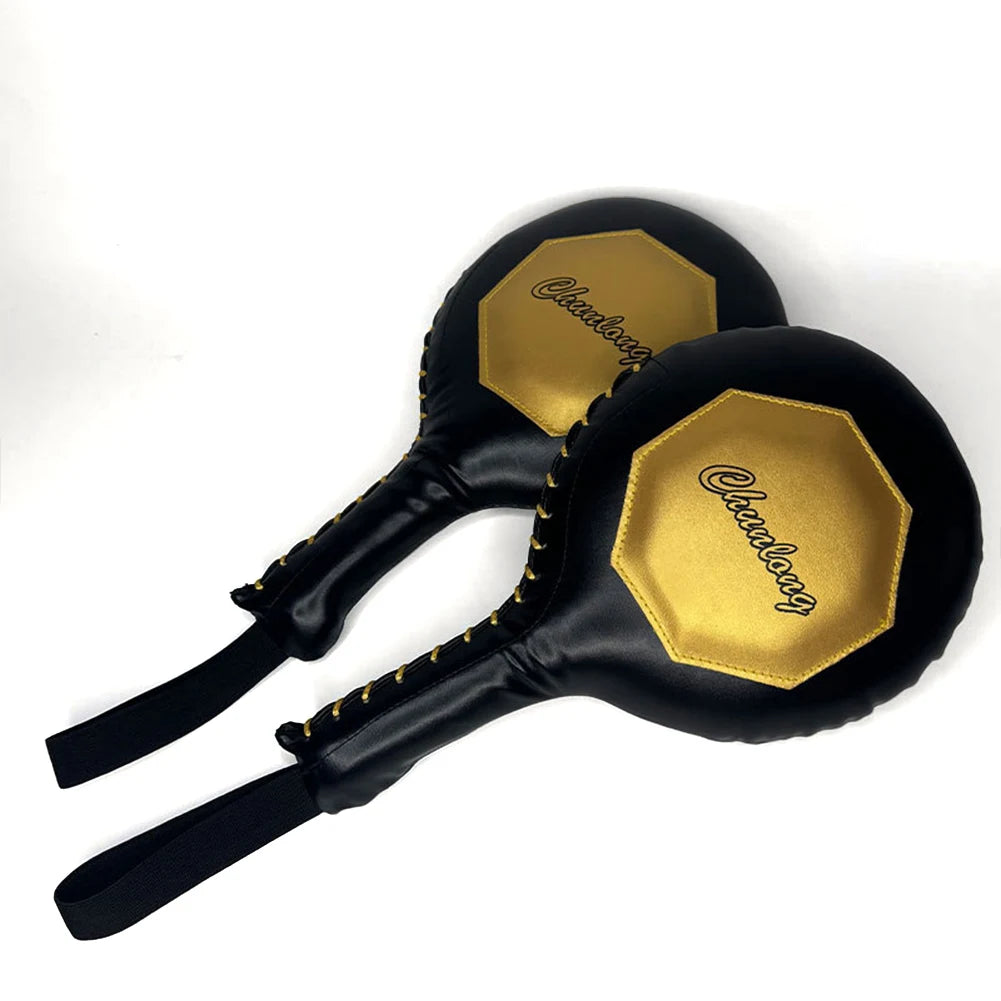 Boxing Target Paddles Boxing MMA Target Pads Non Slip Handle Punching Paddles with Elastic Strap for Boxing MMA Muay Thai