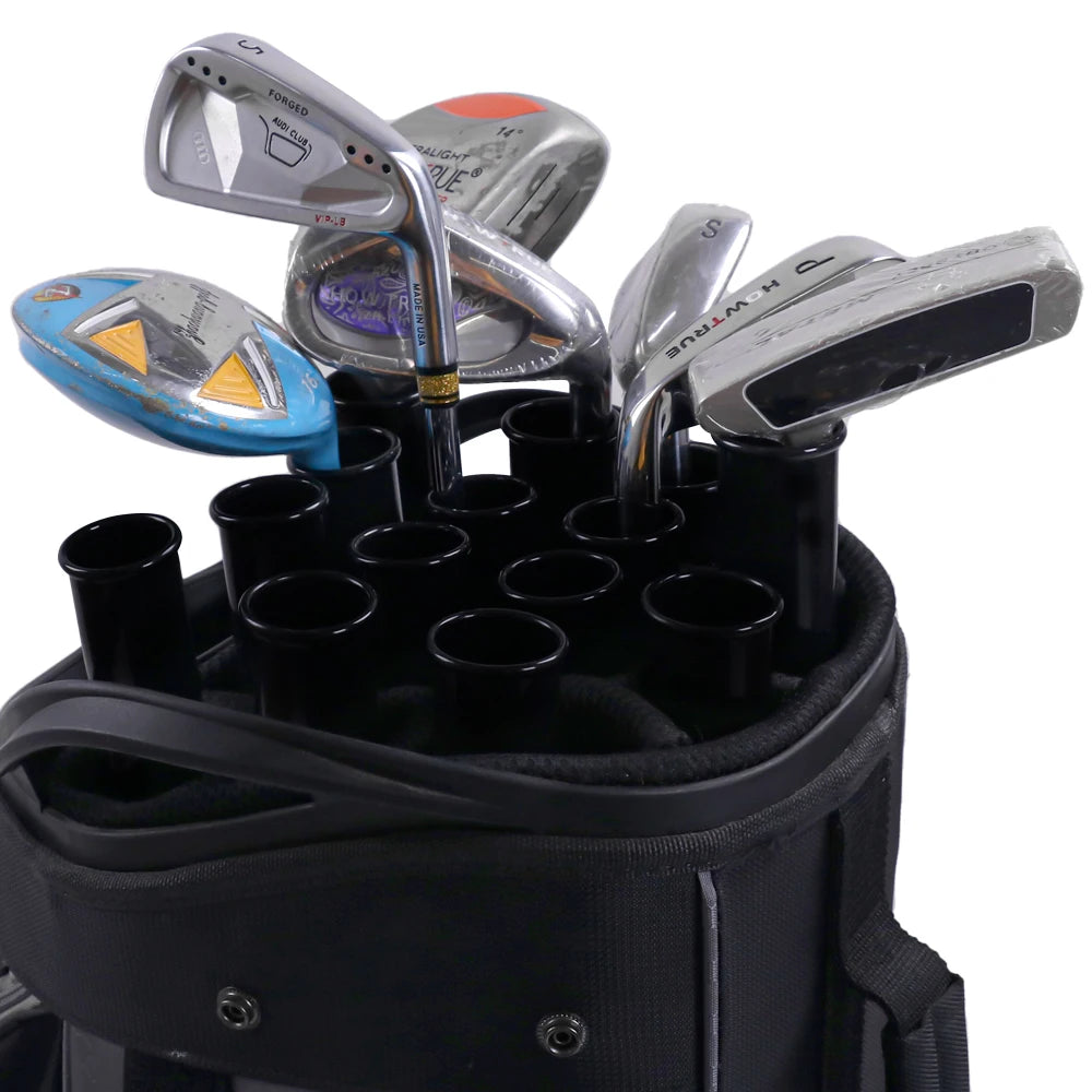 Golf Bag Tubes Set of 14 Golf Bag Club Protection Tubes Separators Dividers