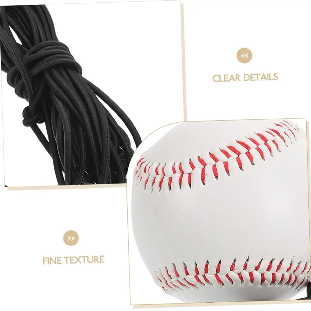 Baseball Batting Trainer with Elastic Rope Hitting Practice Equipment Baseball & Softball Training Aid for Baseball and Softball
