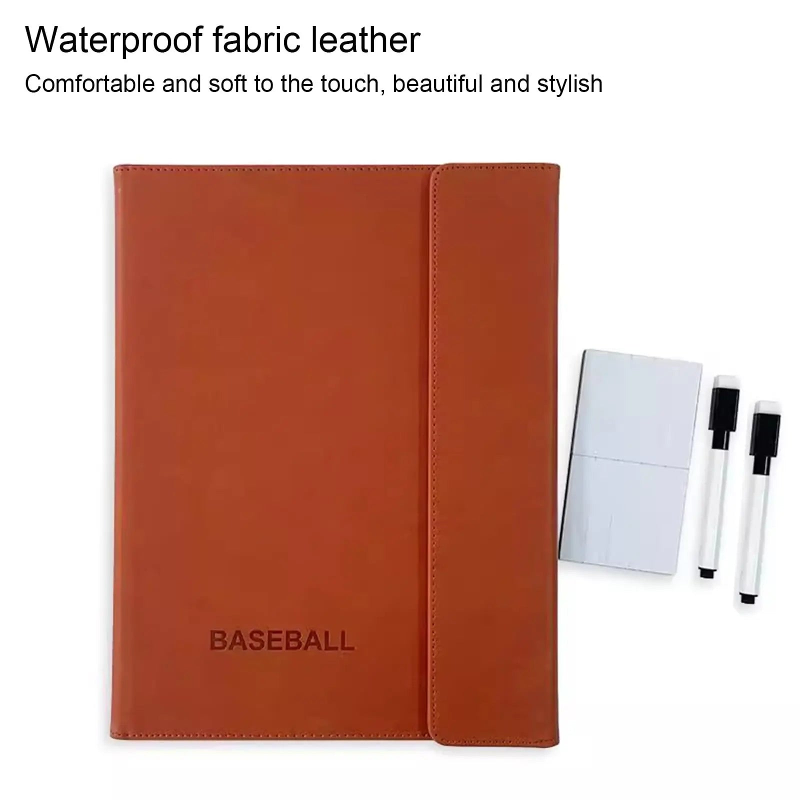 Magnetic Baseball Coaching Board Ouble-Sided Magnetic Writable Erasable Game Training Portable Strategy Board For Match Training