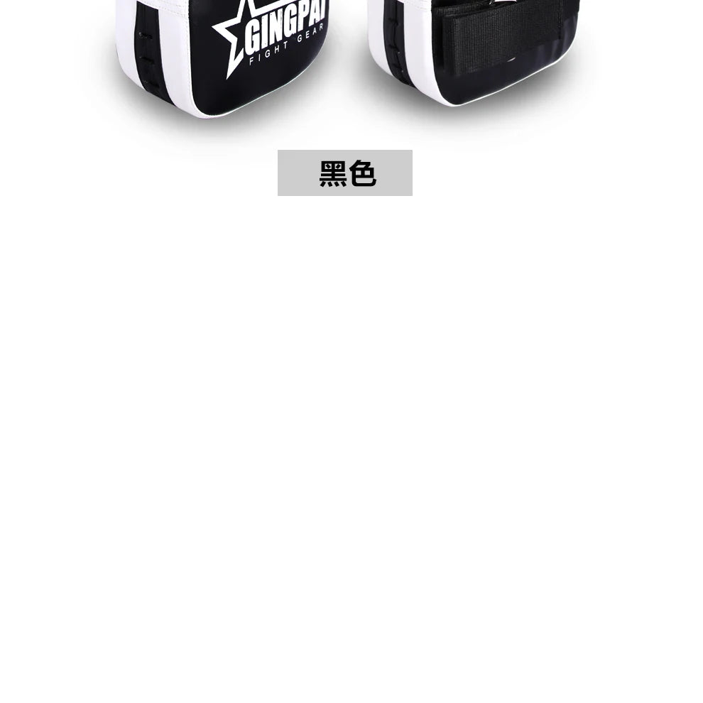 1Pcs Taekwondo Kick Pad PU Muay Thai Pads MMA Karate Kick Pads Kickboxing Training Pads Martial Arts Punching Pads Leather Strik