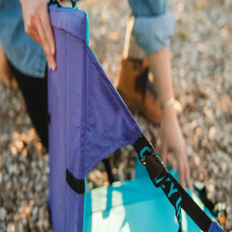 Portable Stadium Seat Cushion for Bleachers Folding Lightweight Seat with Backrest for Concerts Fishing Kayaks Camping