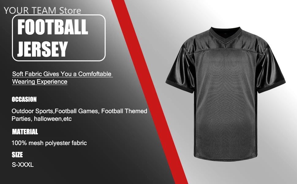 Blank Football Jersey - Practice Jersey