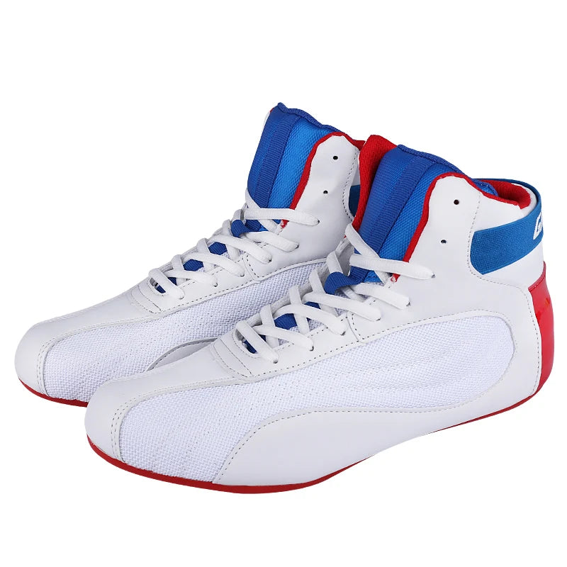 Professional Men Wrestling Shoes Breathable Women Boxing Shoes Comfortable Boxing Training Boot Wear-Resisting Fighting Boots