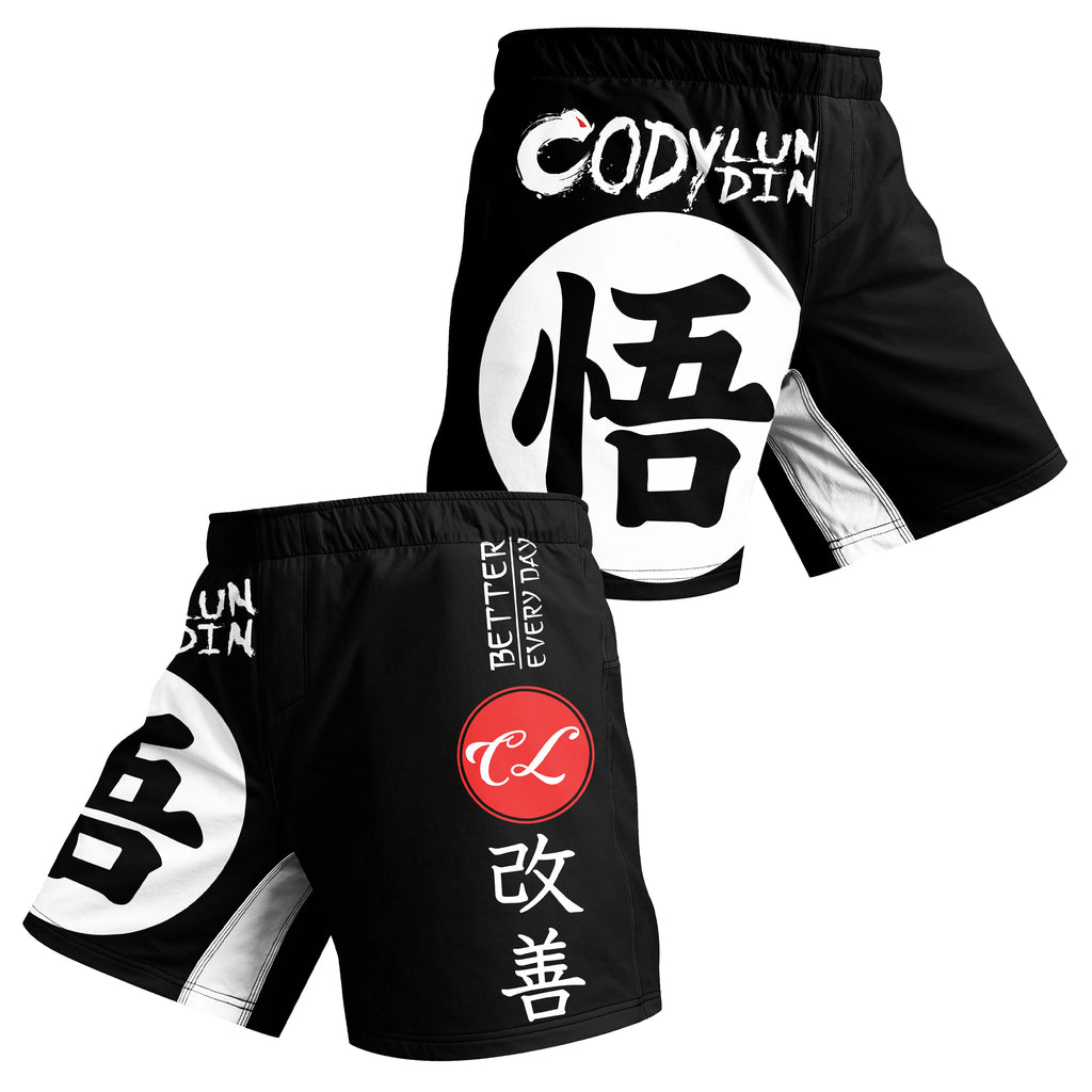High Quality Cody Lundin Boxing Mma Shorts Fighting Wear Compression Wholesale Grappling Mma Shorts With Rubber Waist