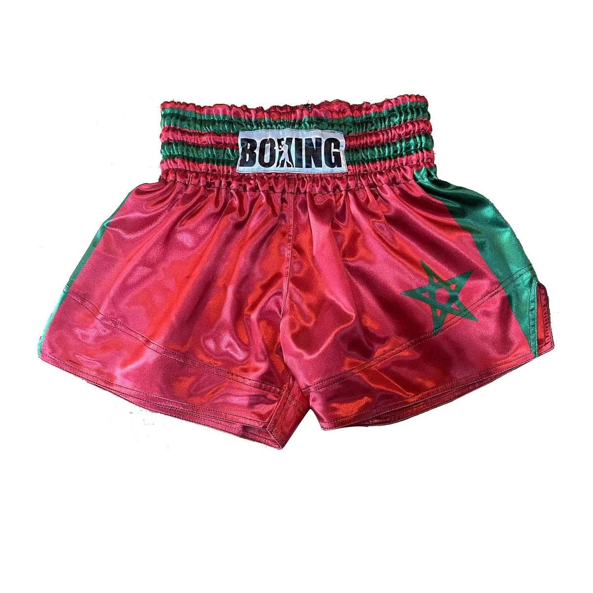 Moroccan flag Muay Thai, Boxing, MMA, Kickboxing Trunks
