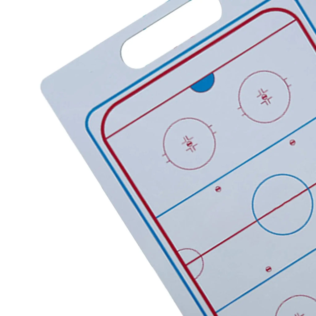 Ice Hockey Coaching Boards Tactic Board Referees Gear with Marker Pen Soccer