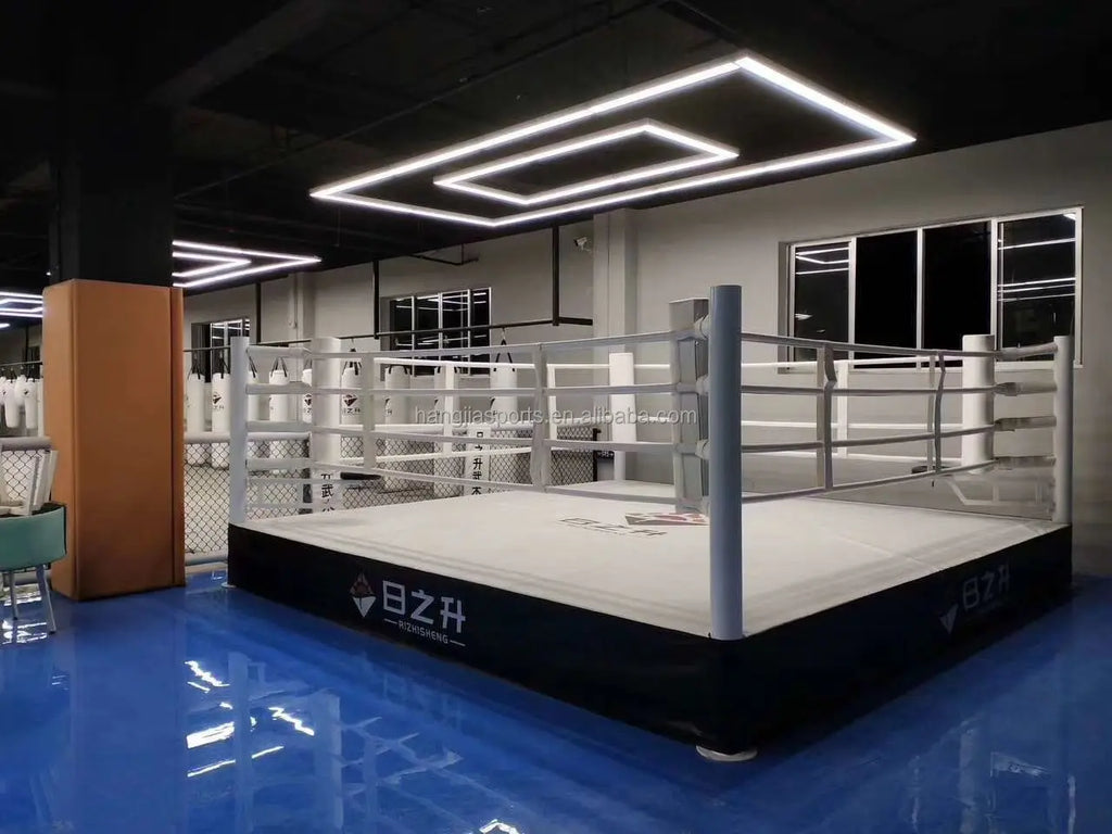 High Quality Cheap Custom Logo Portable Boxing Ring MMA Elevated Boxing Ring Wrestling Ring for Sale