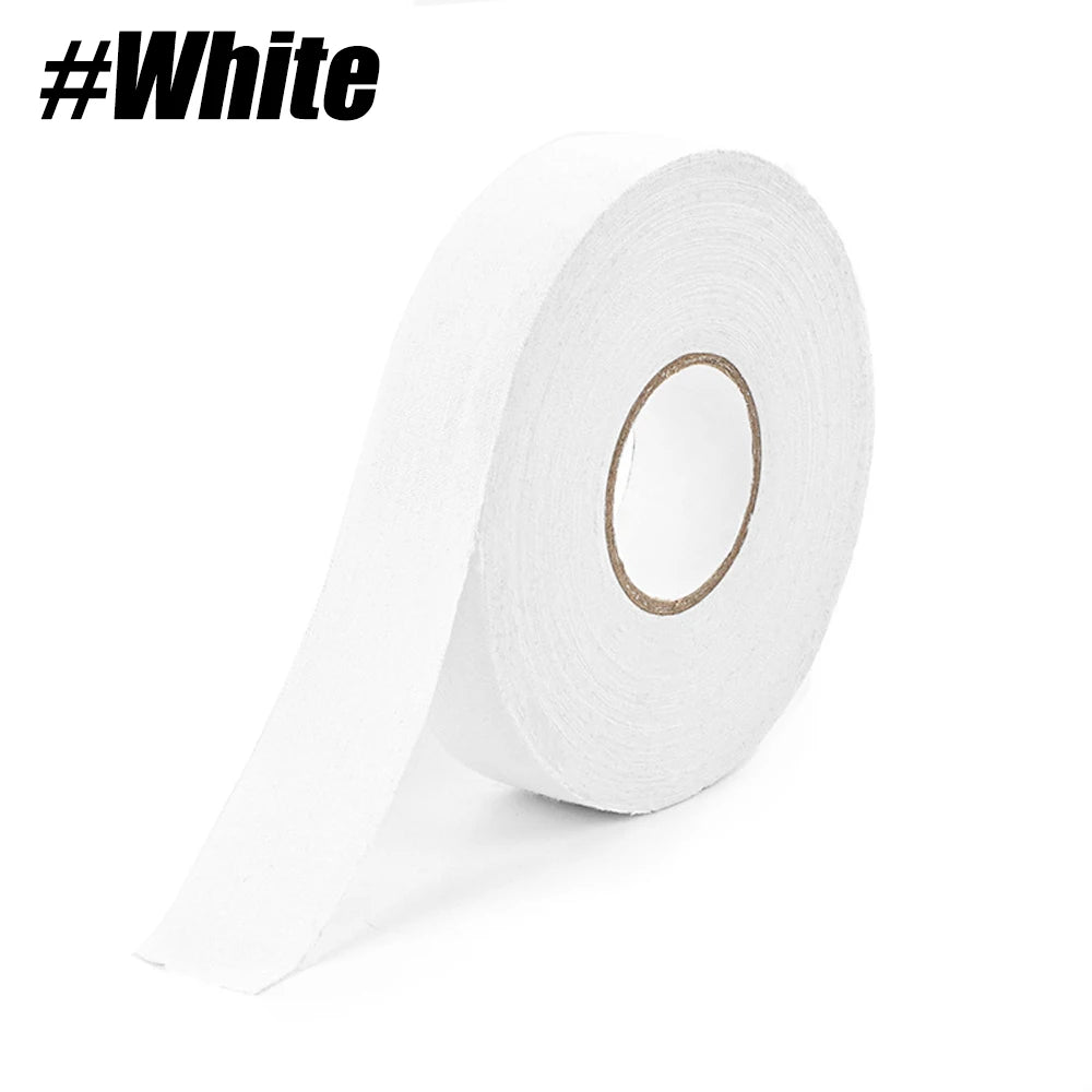 4PCS Hockey Tape,Strong Adhesive Goon Tape,Multipurpose Cloth Tape 2.5cm x 25m Each Roll,Hockey Stick Tapes for Sports,Handles
