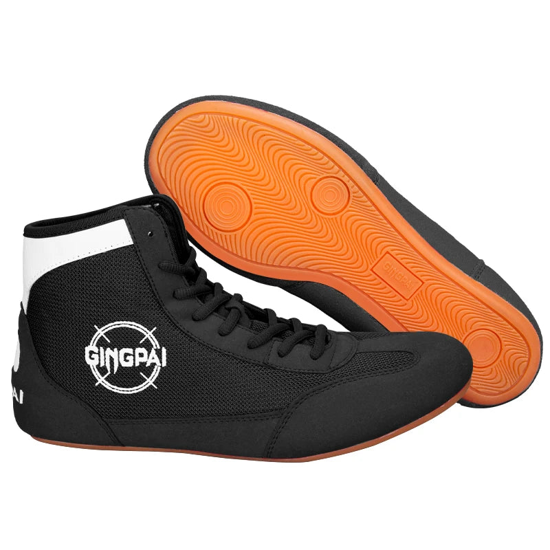 Authentic Wrestling Shoes Men Women Training Shoes Sneakers Professional Boxing Shoes Fitness Weightlifting Martial Arts