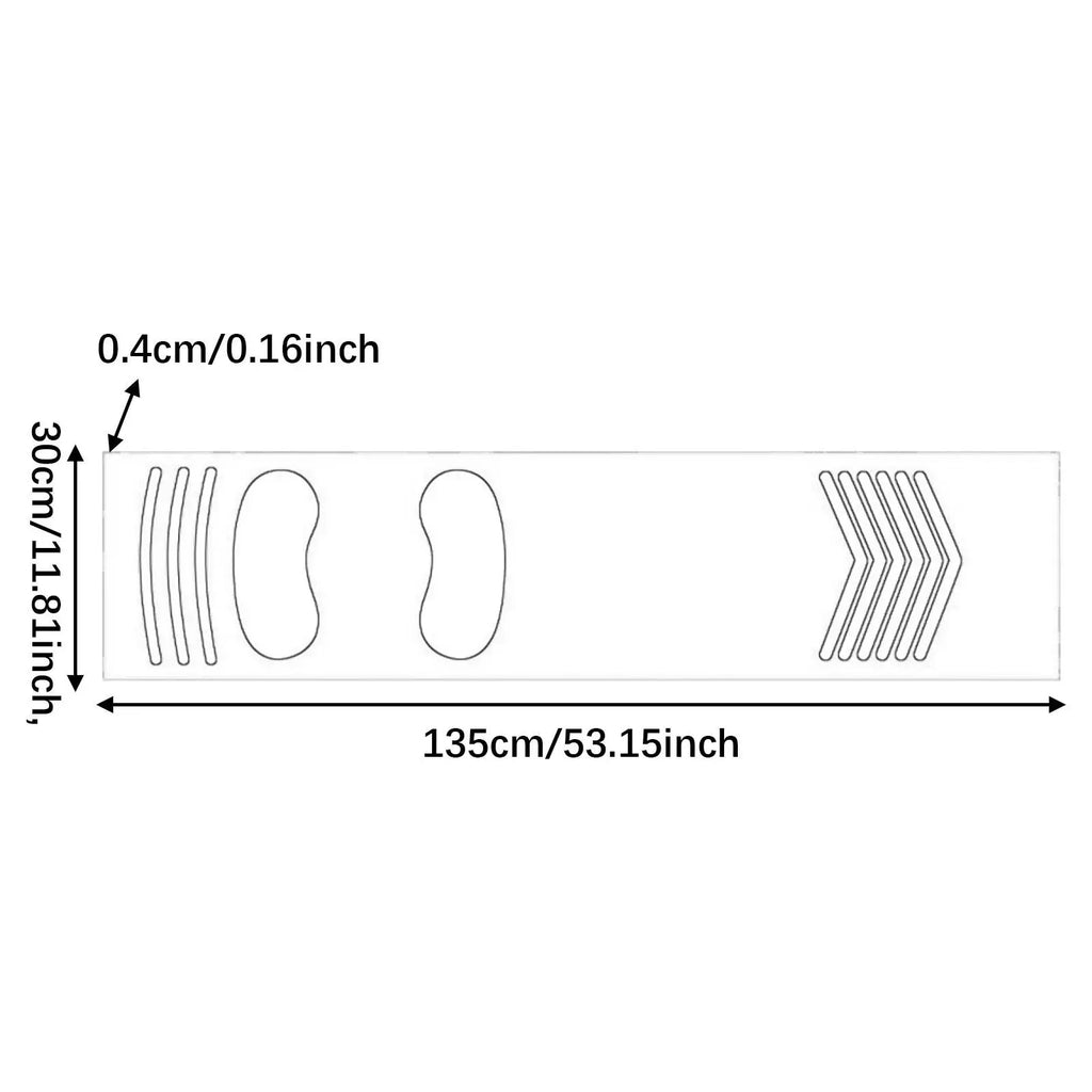 Baseball Softball Hitting Batting Mat Correct Standing Posture Wear Resistant for Kids Adults Family Friends Teenagers Beginner