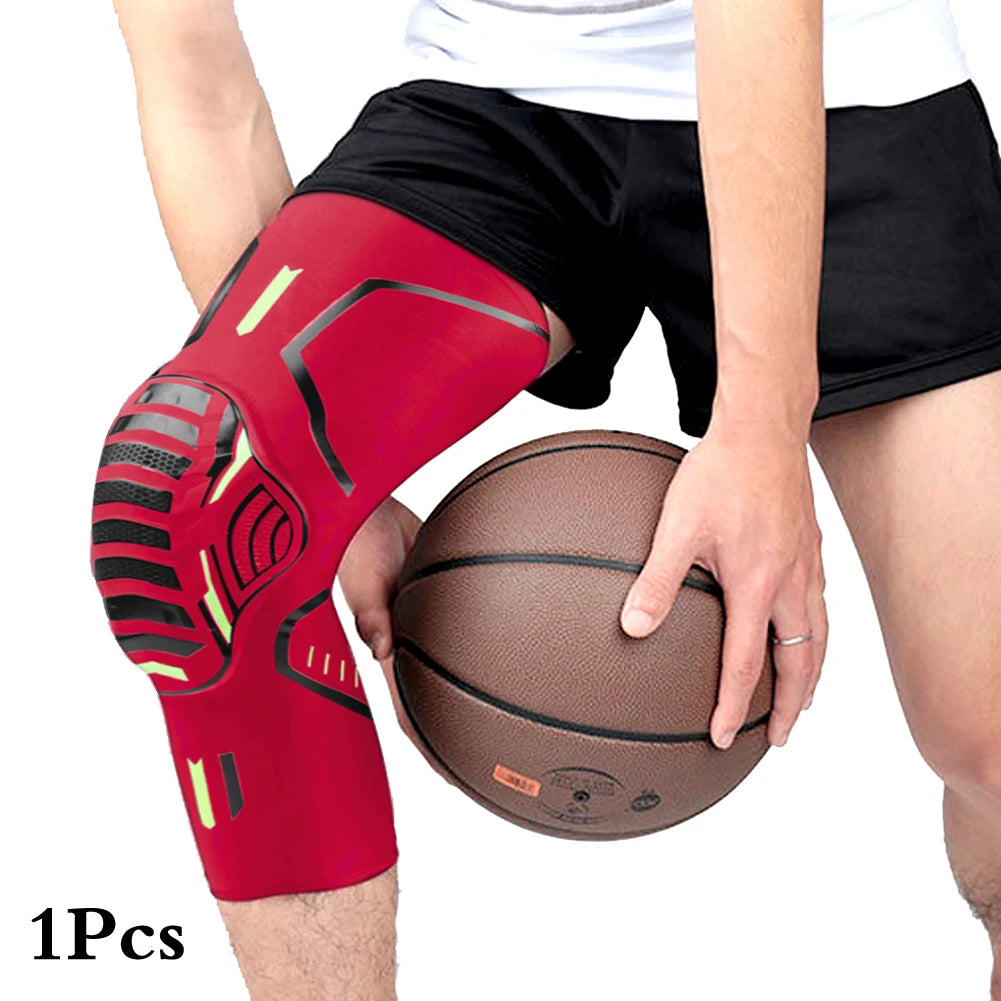 1 Piece Basketball Kneepads Elastic Foam Volleyball Knee Pad Protector Fitness Gear Sports Training Support Bracers
