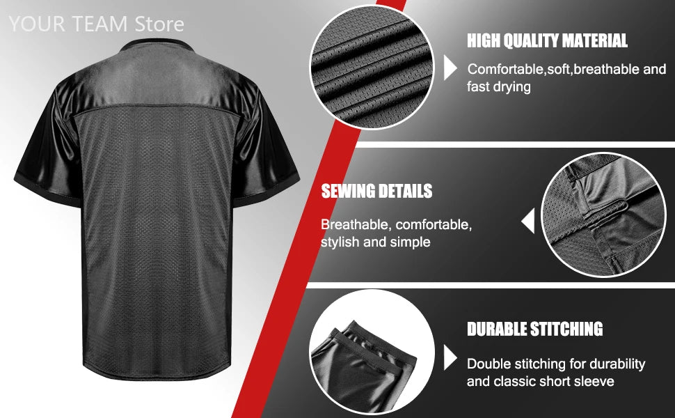 Blank Football Jersey - Practice Jersey