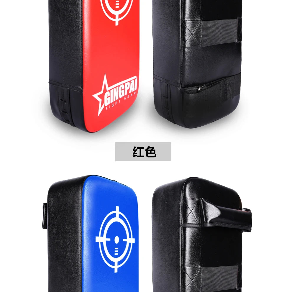1Pcs Taekwondo Kick Pad PU Muay Thai Pads MMA Karate Kick Pads Kickboxing Training Pads Martial Arts Punching Pads Leather Strik