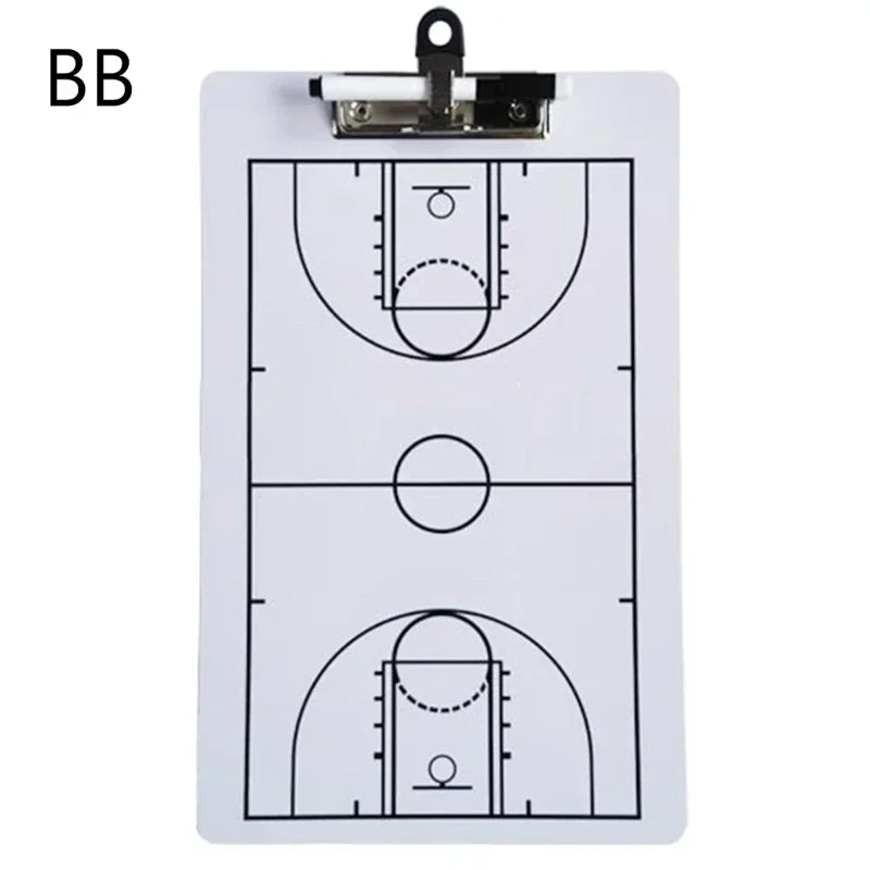 Coach Guidance Tactical Board Erasable Whiteboard for Basketball & Football Training Portable Tactical Demonstration Blackboard
