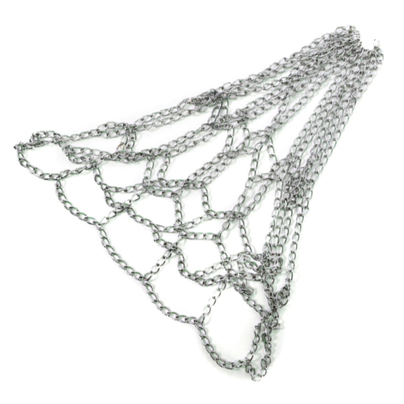 Outdoor Basketball Classic Sport Steel Chain Basketball Net Galvanized Steel Chain Durable Basketball Target Net